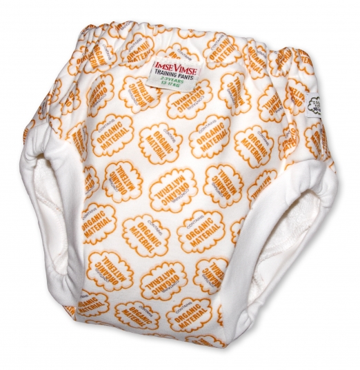 Imse Vimse Imse Vimse Organic Cotton Potty Training Pants Green Cottonballs Potty Learning