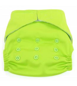 Dandelion Diapers Diaper Cover with Hook and Loop- One Size - Kiwifruit