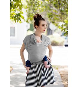 Moby Wrap Carrier - Coastal Collection - Harbor Mist