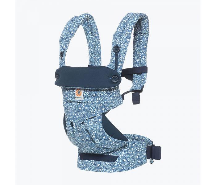 ergo baby carrier indigo