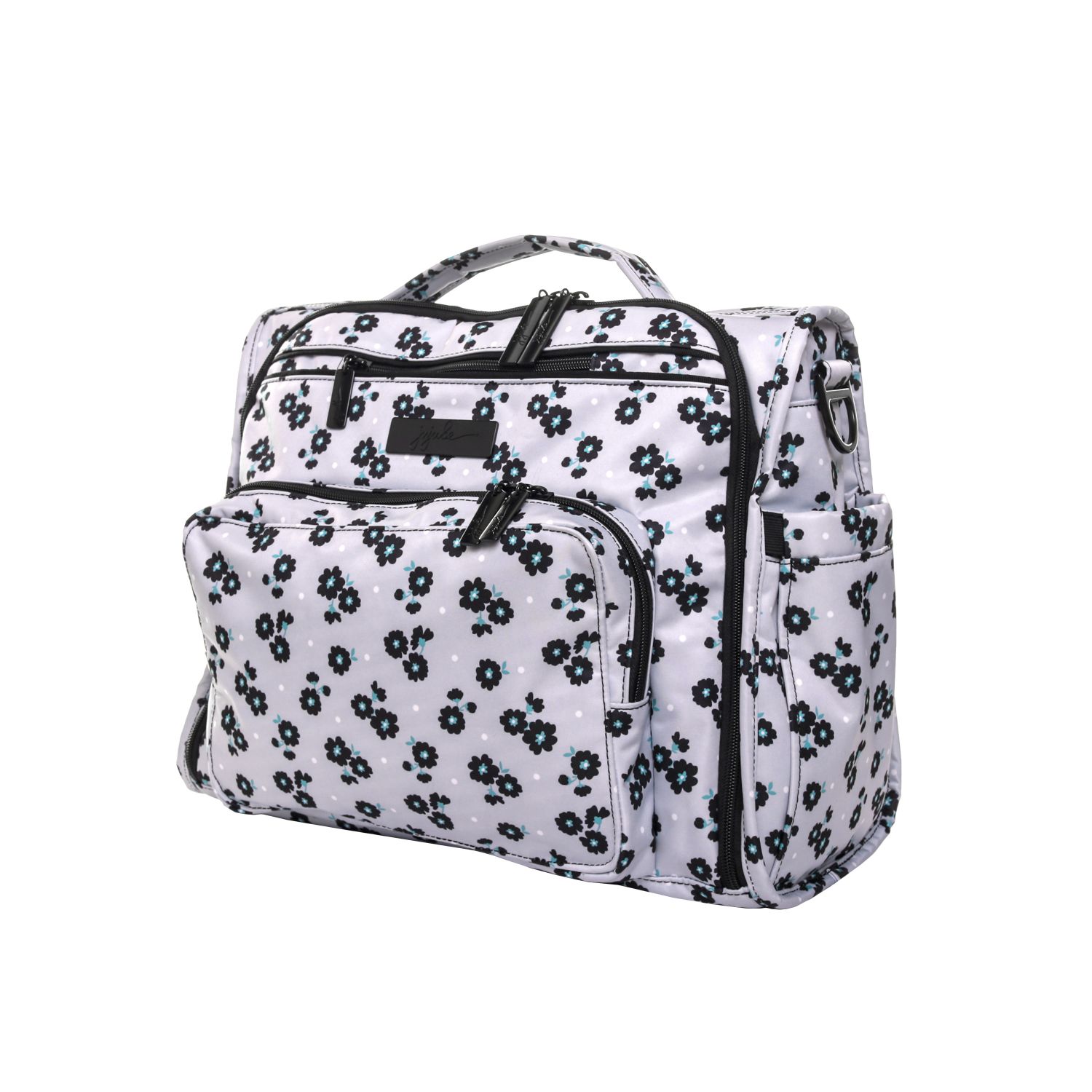 Jujube diaper bag black and 2025 white