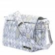 Jujube Silver Ice - Better Be Messenger Diaper Bag