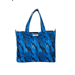 JuJuBe Blue Steel - Super Be Zippered tote Diaper Bag