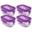 Wean Green Wean Tubs Baby Food Containers - Grape 4 Pack