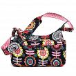 JuJuBe Dancing Dahlias - Hobobe Shoulder Diaper Bag