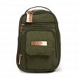 JuJuBe Olive - Mini BRB Travel-Friendly Compact Stylish Backpack Purse