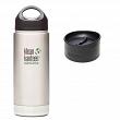 Klean Kanteen Brushed Stainless Wide Insulated w/ 2 Caps (Loop Cap and Coffee Cap)