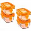 Wean Green Wean Tubs Baby Food Containers - Carrot 4 Pack