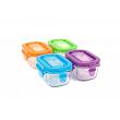 Wean Green Wean Tubs Baby Food Containers - Multi-Color Garden 4 Pack Featuring Grape