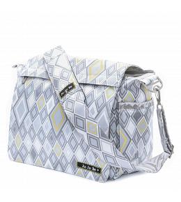 Jujube Silver Ice - Better Be Messenger Diaper Bag