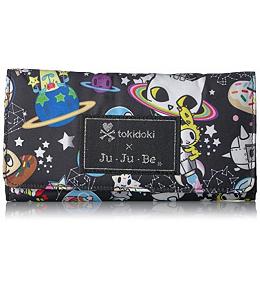 JuJuBe Space Place - Be Rich Tri-Fold Wallet with Snap Enclosure