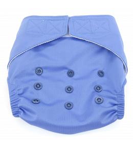 Dandelion Diapers Diaper Cover with Hook and Loop- One Size - Periwinkle