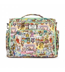 JuJuBe Toki Market - B.F.F. Multi-Functional Convertible Diaper Backpack