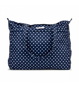 JuJuBe Navy Duchess - Super Be Zippered Tote Diaper Bag