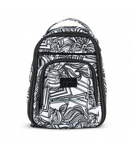 JuJuBe Sketch - Mini BRB Travel-Friendly Compact Stylish Backpack Purse