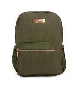 JuJuBe Olive - Midi Backpack Lightweight Multi-Functional Daypack