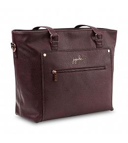 JuJuBe Plum - Everyday Tote Vegan Leather Travel Bag