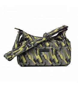 JuJuBe Black Lightning - Hobobe Shoulder Diaper Purse