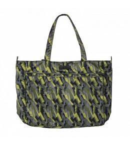 JuJuBe Black Lightning - Super Be Zippered tote Diaper Bag